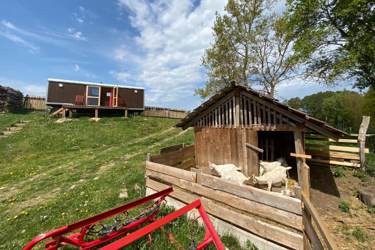 Maringotka Na Samote Na Kozi Farme Pobezovice Exterior foto